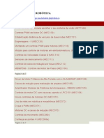 PROJETOS EM ROBÓTICA