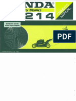 Manual Usuario Honda Rh214
