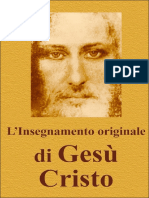 L'Insegnamento Originale Di Gesù Cristo (Italian Edition)