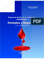 Formatos y Registros Pronahebas