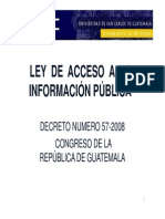 Ley Acces A Info Publica