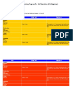 8-Week Training Program For Running 21k (Beginner)