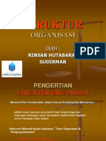 STRUKTUR ORGANISASI (Power Point Kel 3)