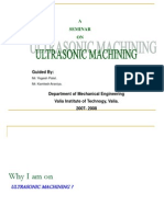 Ultrasonic Machining Seminar
