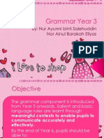 Grammar Year 3