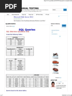 Download SQL Queries Examples Manual Testing by Mohan Adari SN172985154 doc pdf