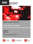 LSE MPP Policy Brief 9 Copyright and Creation