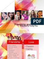 Friendship and Love (Human Adjustment) Psychology