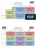 Horarios y Pistas II Memorial Ggp