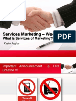 Week 2 Services Marketing