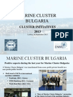 Presentation Marine Cluster Bulgaria