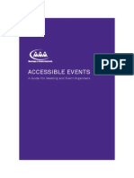 accessible events guide