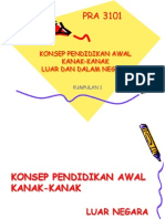 Konsep Pendidikan Awal Kanak-Kanak