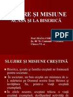 Slujire Si Misiune Acasa Si La Biserica