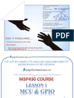MSP430 - C7 - Course Lesson1 - MCU