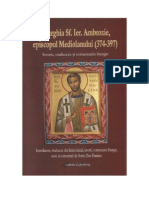 Liturghia Sfântului Ierarh Ambrozie, Episcopul Mediolanului