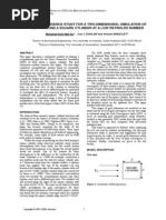 Download Grid Convergence Study for a Two-dimensional Simulation by matteo_1234 SN173009374 doc pdf