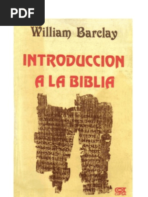 17116971 William Barclay Introduccion A La Biblia Yahvé - 