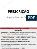 PRESCRIÇÃO ROGÉRIO SANCHES CUNHA