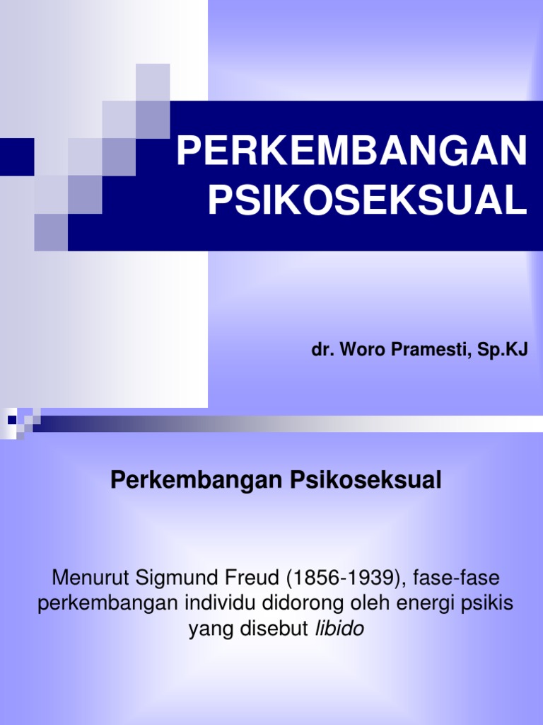 Perkembangan Psikoseksual Pdf