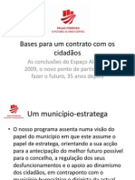 Bases para Um Contrato Com Os Cidadãos