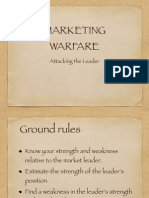 Marketing Warfare - Attacking The Leader