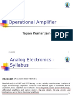 Basics of Operational Amplifier