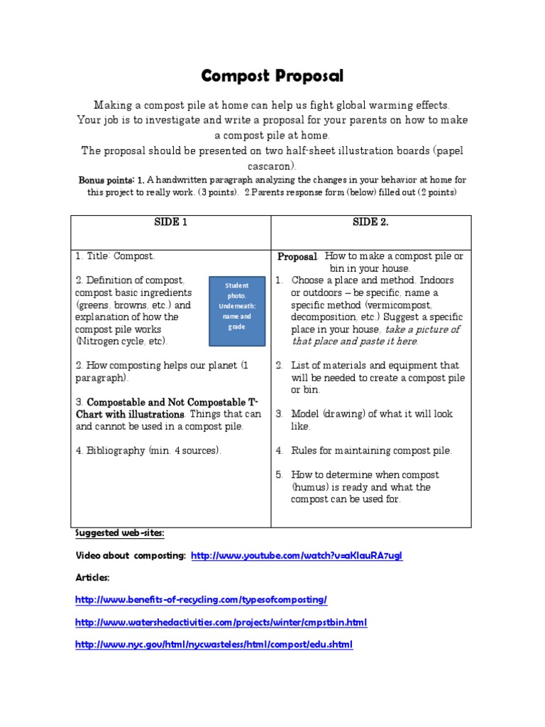 Compost Pile Proposal | PDF | Compost | Graphics
