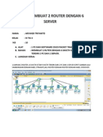 Membuat 2 Router Dengan 6 Server Aryandi Triyanto 10 Xi Tkj2