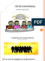 Comités de Convivencia