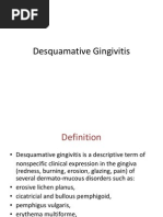 Desquamative Gingivitis