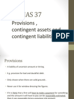 Provisions, Contingent Assets and Contingent Liabilities
