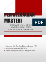 Pembelajaran Masteri