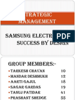 Strategic Management: Samsung Electronics: Success by Design