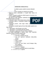 SINDROMUL MEDIASTINAL
