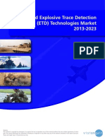 World Explosive Trace Detection (ETD) Technologies Market 2013-2023