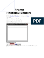 Bikin Frame Photomu Sendiri