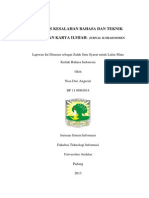 Download Contoh Laporan Analisis Kesalahan Bahasa Indonesia by nisundwi SN173090902 doc pdf