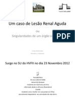 Um Caso de Lesão Renal Aguda