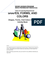 Shapes, Forms, and Colors Student Activity Book