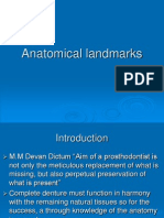 Anatomical Landmarks Prosthodontics