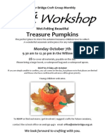 Craft Workshop: Treasure Pumpkins