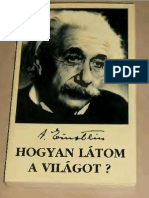 Einstein: Hogyan Látom A Világot