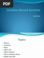 Location Based Services