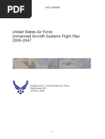 United States Air Force Unmanned Aircraft Systems Flight Plan 2009-2047 (Unclassified)