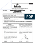 FST Sample Paper (Engg Physics)