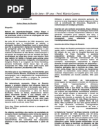 Apostila Arte 8ano 1semestre