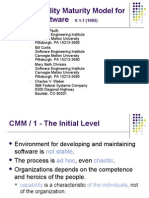 The Capability Maturity Model For Software