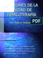 terapias respiratoria funciones