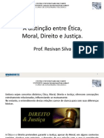 Aula 03 A Distincao Entre Etica Moral Direito e Justica